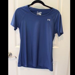 Blue Under Armor Top